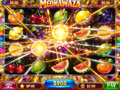 Megaways 機制老虎機 Bonanza 遊戲畫面，展示大量支付線與連鎖反應特效